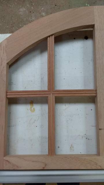 Refabrication d'une porte d'entrée à l'identique à Langon