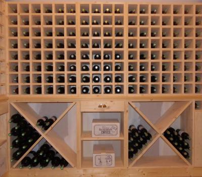 Caluire et Cuire : Fabrication de meuble de cave à vin - Mobagem Menuiserie